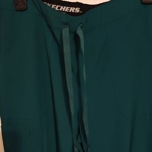 Skechers Teal Drawstring Scrub Pants